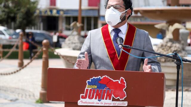 Gobernador de Junín: “Exigimos que el Legislativo no actúe por intereses sino como corresponde”