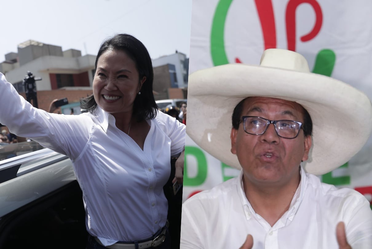 Resultados al 100 % de la ONPE confirmaron el pase de los candidatos de Fuerza Popular y Juntos por el Perú tras una reñida disputa por el segundo lugar. (Fotos: GEC)