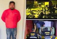 Arequipa: Cae “Papicho”, cabecilla de banda de contrabando con mercadería valorizada en S/700 mil