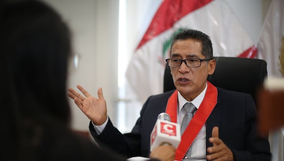Presidente de la Junta de Fiscales de Arequipa, Ciro Alejo Manzano. (Foto: Leonardo Cuito)