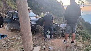 Policías sufren accidente al recuperar cuerpos tras tragedia vial en Cusco: familias piden helicóptero