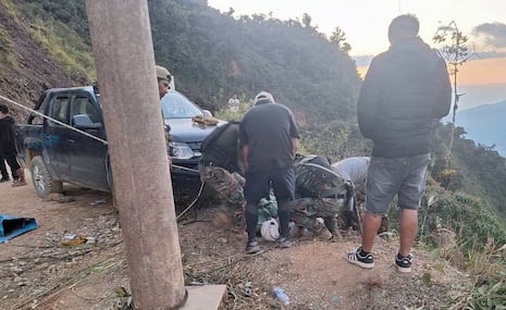Policías sufren accidente al recuperar cuerpos tras tragedia vial en Cusco: familias piden helicóptero