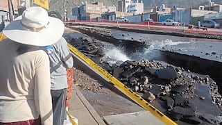 Arequipa: Cuatro viviendas inundadas por mala reparación de tubería