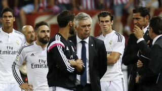 Carlos Ancelotti: "No necesitaba a Di María hoy"
