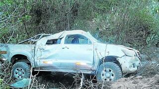 Un muerto y tres heridos deja despiste de camioneta en Huamachuco