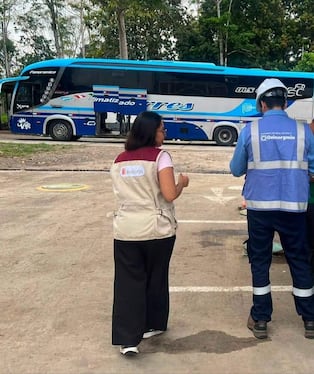 Indecopi realiza inspección en grifos para monitorear abastecimiento y precios de combustibles. Foto: Indecopi.
