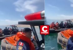 Marina de Guerra rescata a nueve tripulantes de embarcación pesquera hundida en Ilo