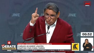 Carlos Álvarez imita a Alan García en alusión a Álvaro Paz de la Barra