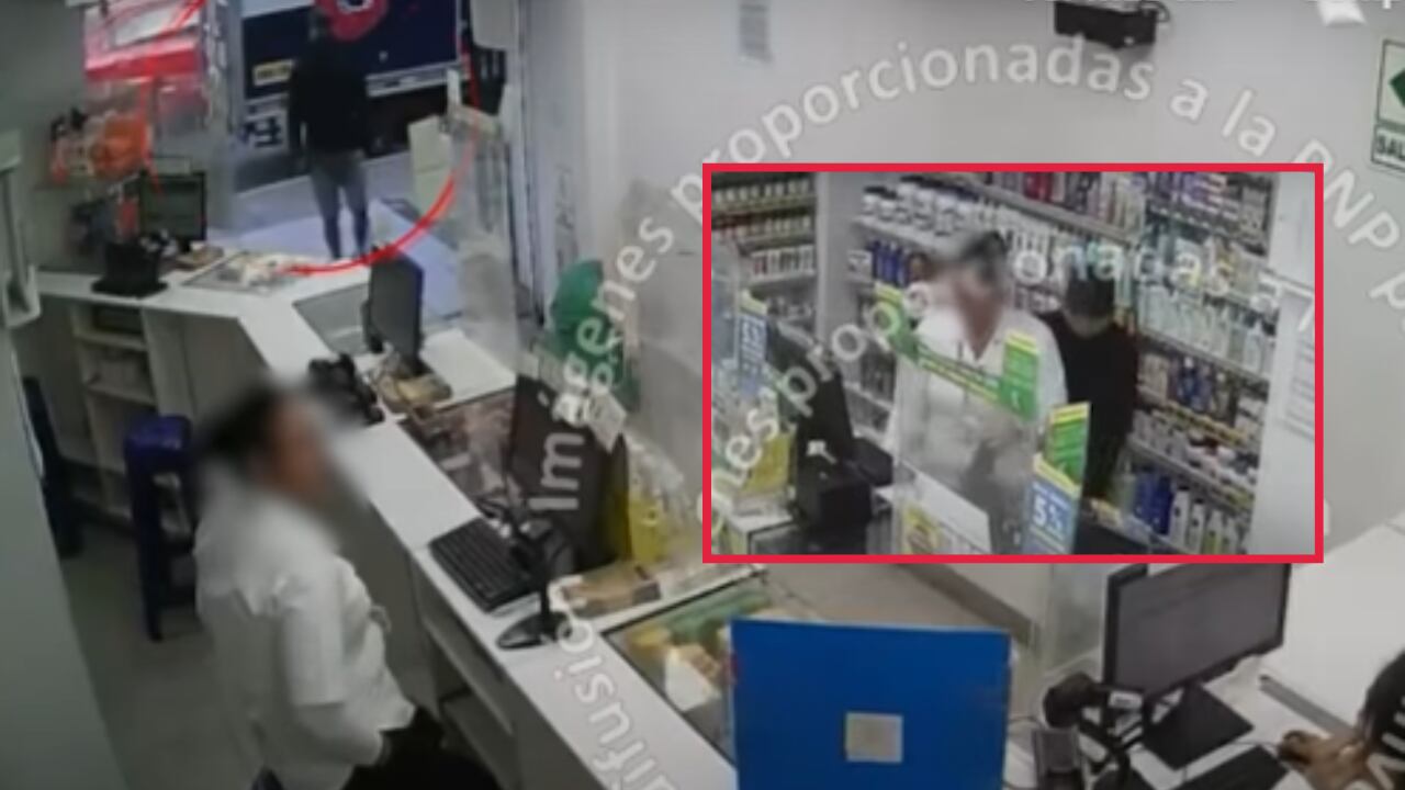 Christopher Lozano fue capturado tras asaltar una farmacia en Canto Grande. Alegó haber actuado por “necesidad”.