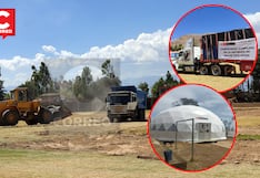 Llegan 20 aulas tipo domo para colegios afectados por sismo y urgen trabajos de afirmación de terrenos
