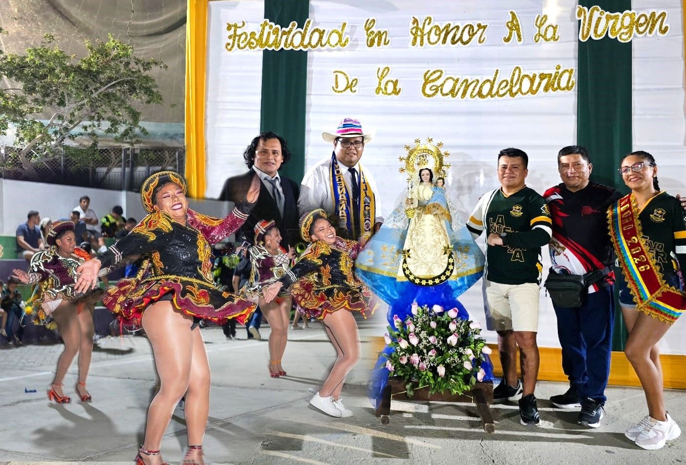 Danzantes se lucieron en el concurso regional en honor a su patrona.