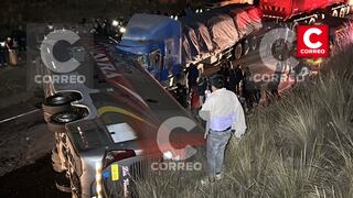 Puno: 7 fallecidos y más de 20 heridos tras choque de ómnibus y tráiler