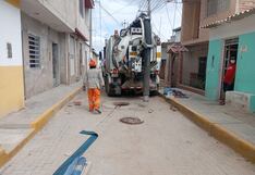 Piura: Intervienen con hidrojet tras afloramientos en calle Ramón Castilla de Catacaos