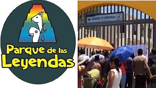 Parque de las Leyendas: Público molesto protesta por cierre (VIDEO)