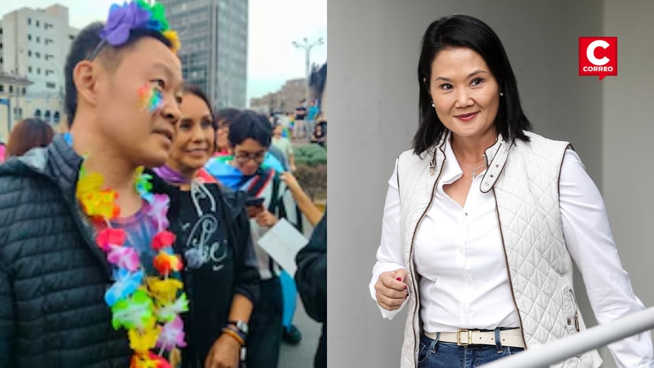 Kenji Fujimori evita felicitar a Keiko Fujimori tras resultar ganadora virtual de las elecciones: “Cero política”. Composición: Diario Correo.