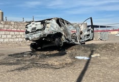 Incendian auto en Arequipa por presunto conflicto de tráfico de terrenos