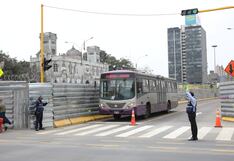 ATU reabre dos carriles en Paseo Colón y agiliza ruta del Corredor Morado