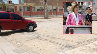 Obra de la municipalidad de Chiclayo se arruina en menos de tres meses