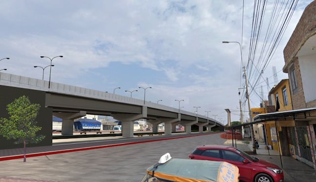 Se ejecuta a través del mecanismo de Obras por Impuestos. Vía tendrá diez carriles y puentes.