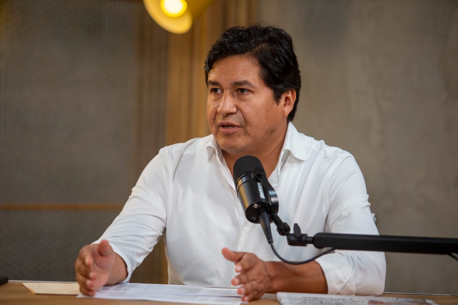 Vladimir Meza, presidente de País Para Todos, estuvo en 'Siempre a las 8' con Milagros Leiva.