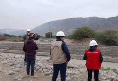 Se reactivó el tramo urbano Las Casuarinas - puente Ocucaje en obra del río Ica