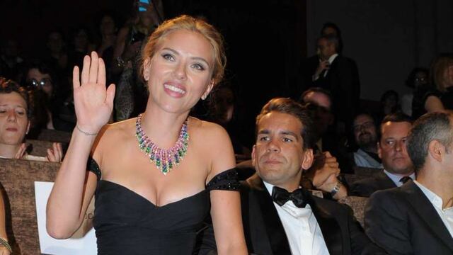 ​Scarlett Johansson se casa en secreto con Romain Dauriac