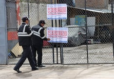 Clausuran lavadero en Chilca por usar licencia de funcionamiento falsa