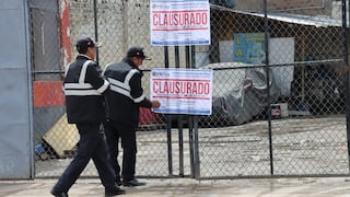 Clausuran lavadero en Chilca por usar licencia de funcionamiento falsa