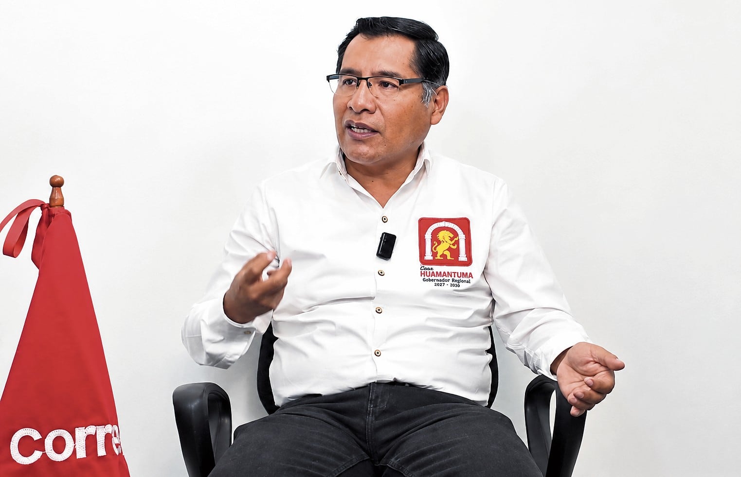 César Huamntuma, candidato a gobernador de Arequipa: “Desratizar al GRA con profesionales honestos y capaces”