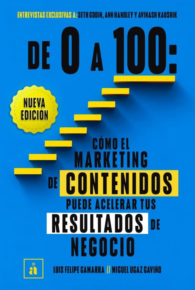 Portada de la nueva edición del libro "De 0 a 100"