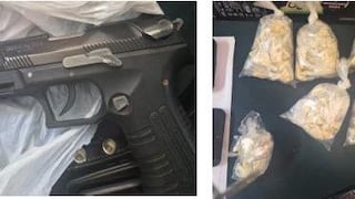 Ica: detienen a joven con arma de fuego y 229 bolsitas de presunta droga