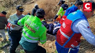 Huancavelica: Madre e hijas terminan heridas en accidente de tránsito