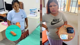 Mujeres son detenidas al intentar ingresar marihuana y chip a penales de Bagua Grande y Chiclayo