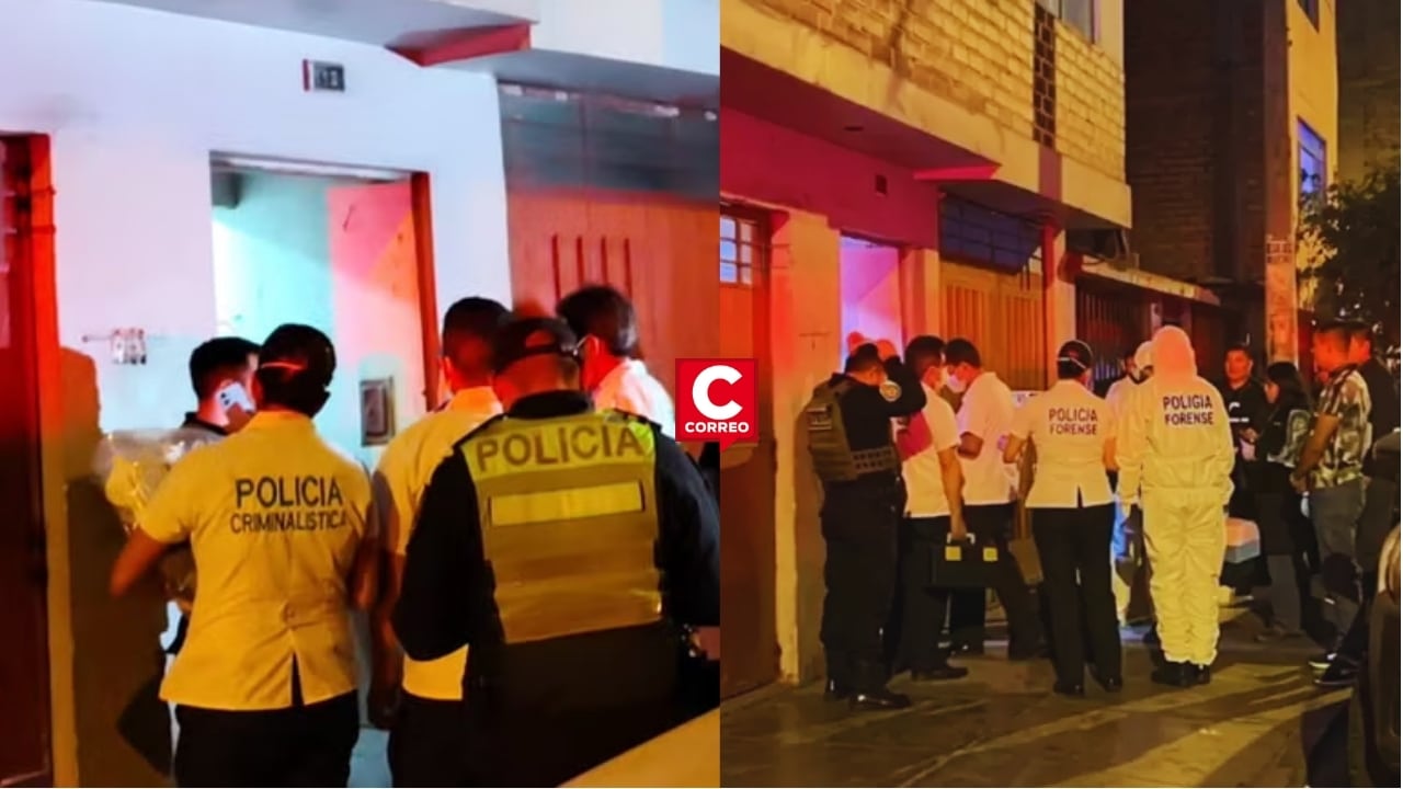 El Agustino: hallan muerto a joven maniatado dentro de cuarto alquilado y en avanzado estado de descomposición. Composición: Diario Correo.