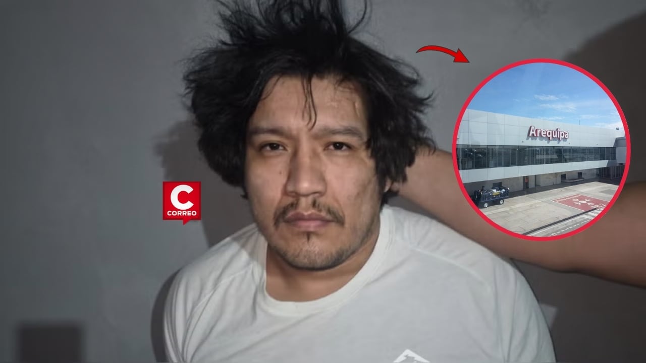 Extradición de ‘El Monstruo’: Erick Moreno hará parada técnica en Arequipa antes de arribar a Lima. Composición: Diario Correo.