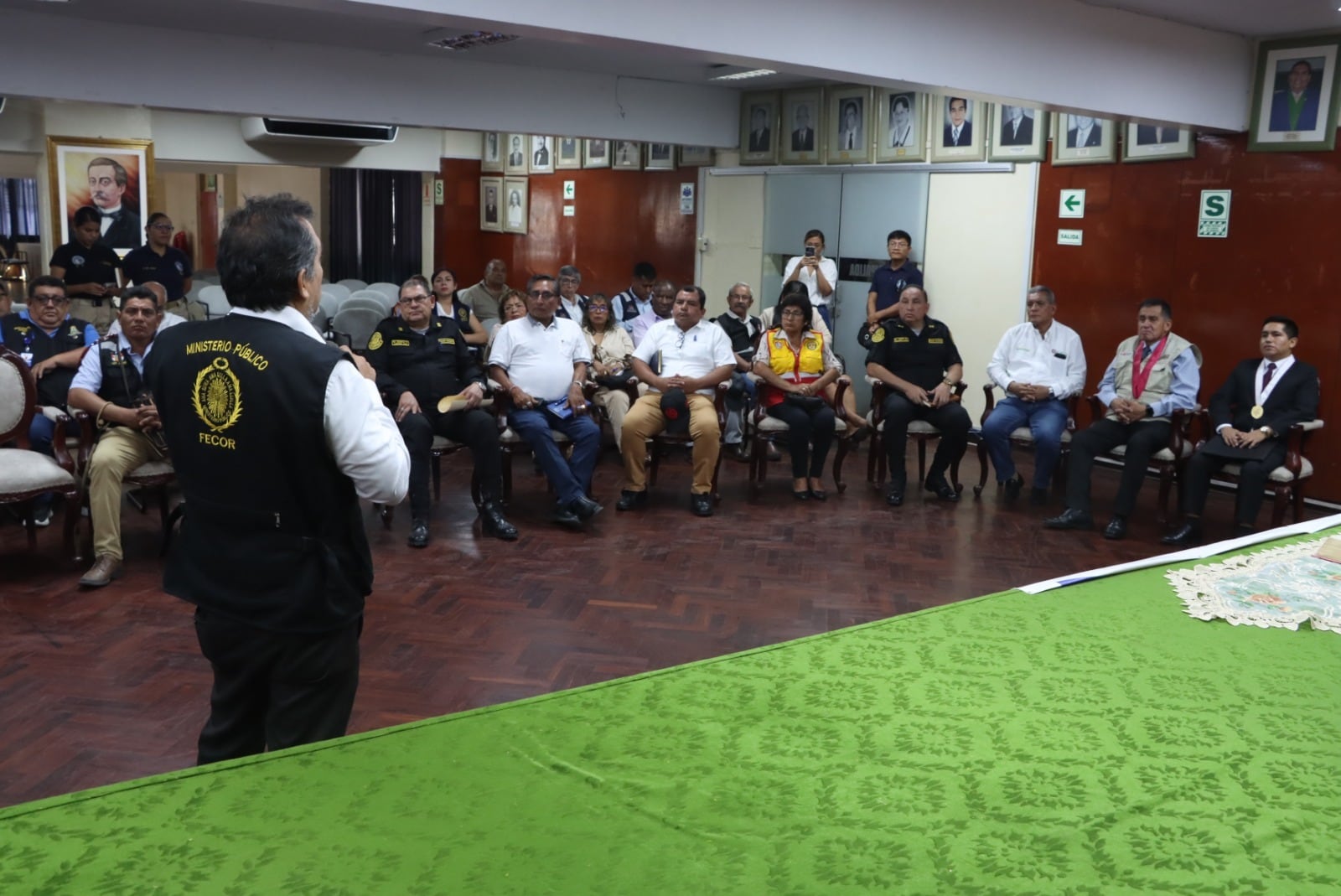 Fiscalía expone proyecto ante autoridades de Sullana