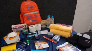 Mochila de emergencia: así puedes prepararte para enfrentar un fuerte sismo