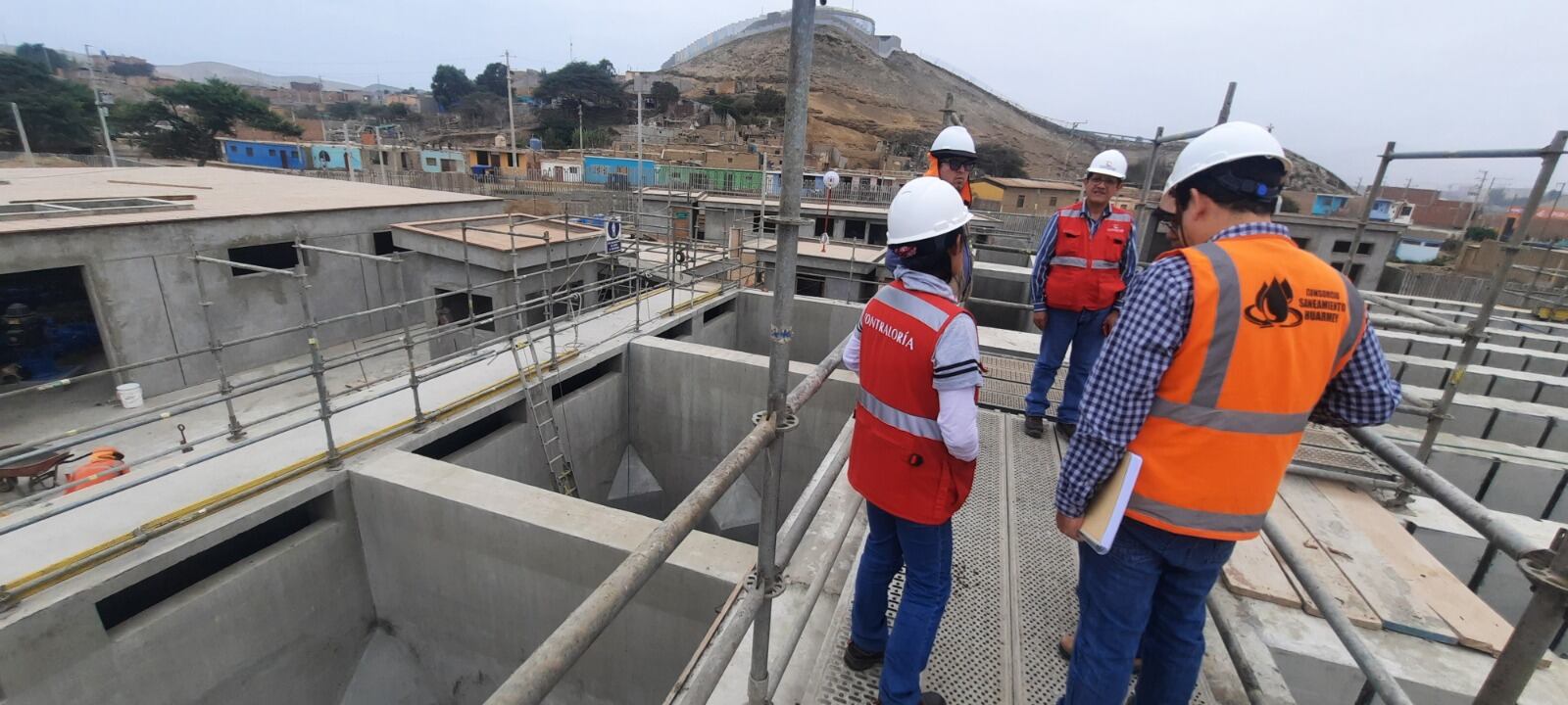 Inspección fue realizada por la comisión de control de la Subgerencia de Control de Asociaciones Público Privadas y Obras por Impuestos.