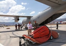 Cusco: FAP despliega avión Spartan y helicóptero para combatir incendio forestal en Calca