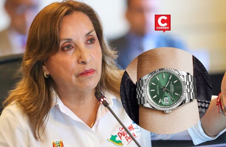 Todo sobre los Rolex de Dina Boluarte.