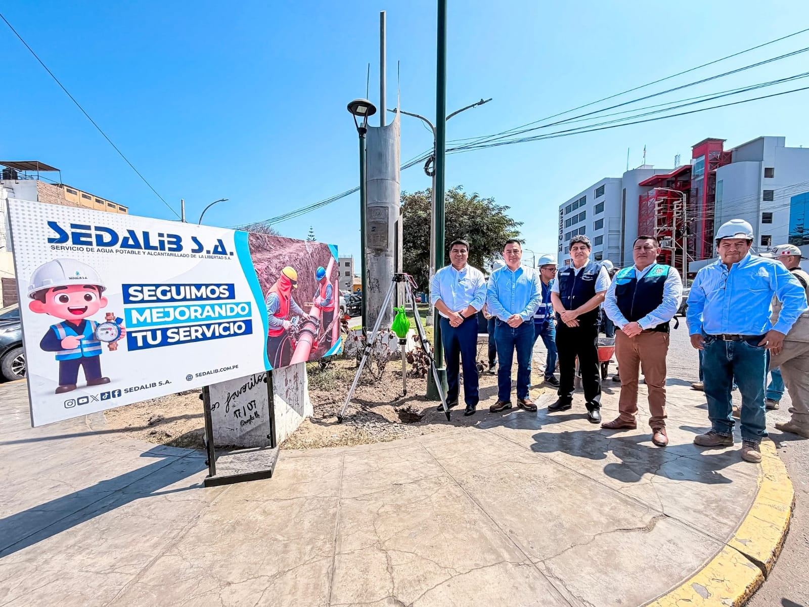Empresa Sedalib inició los trabajos. Proyecto permitirá modernizar la infraestructura sanitaria de un tradicional sector trujillano.