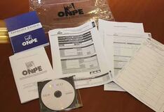 Ica: ONPE entrega 39 kits de revocatoria en la región contra alcaldes y regidores