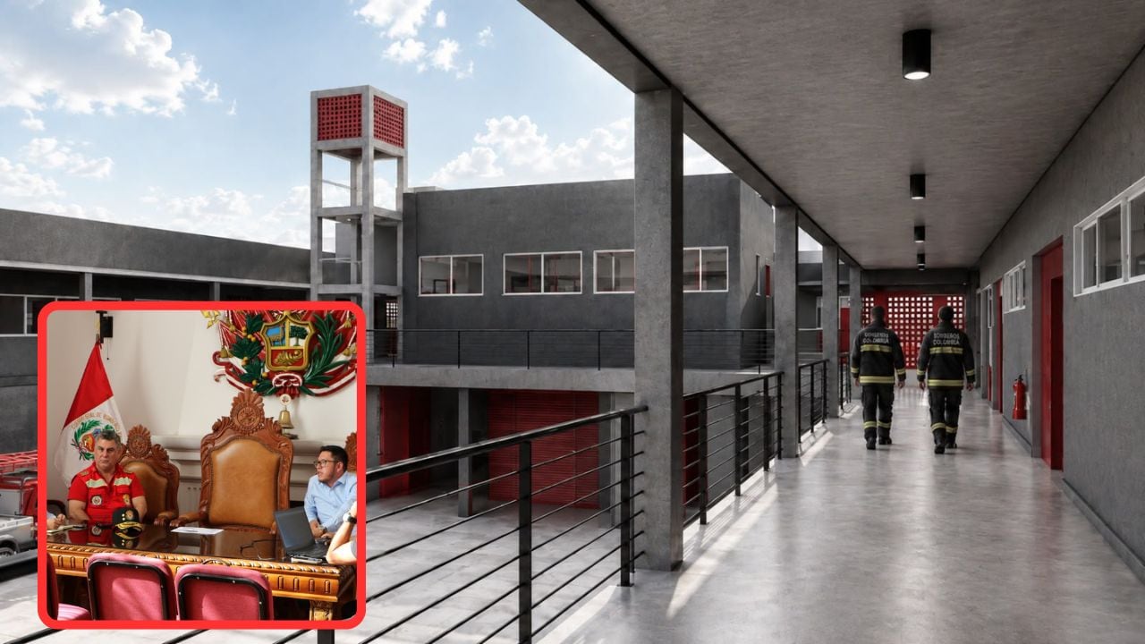 Estación será de tres pisos con equipamiento y mobiliario para beneficio de bomberos y más de 362 mil pobladores.