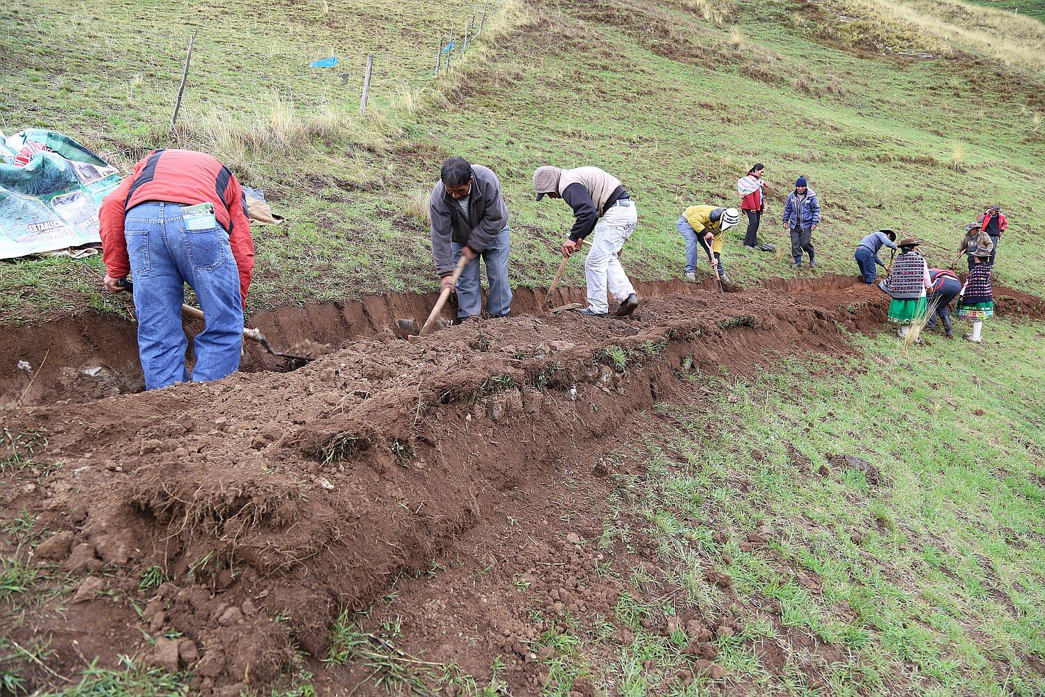 Proyecto de qochas para Caylloma. (Foto: Referencial / GEC)