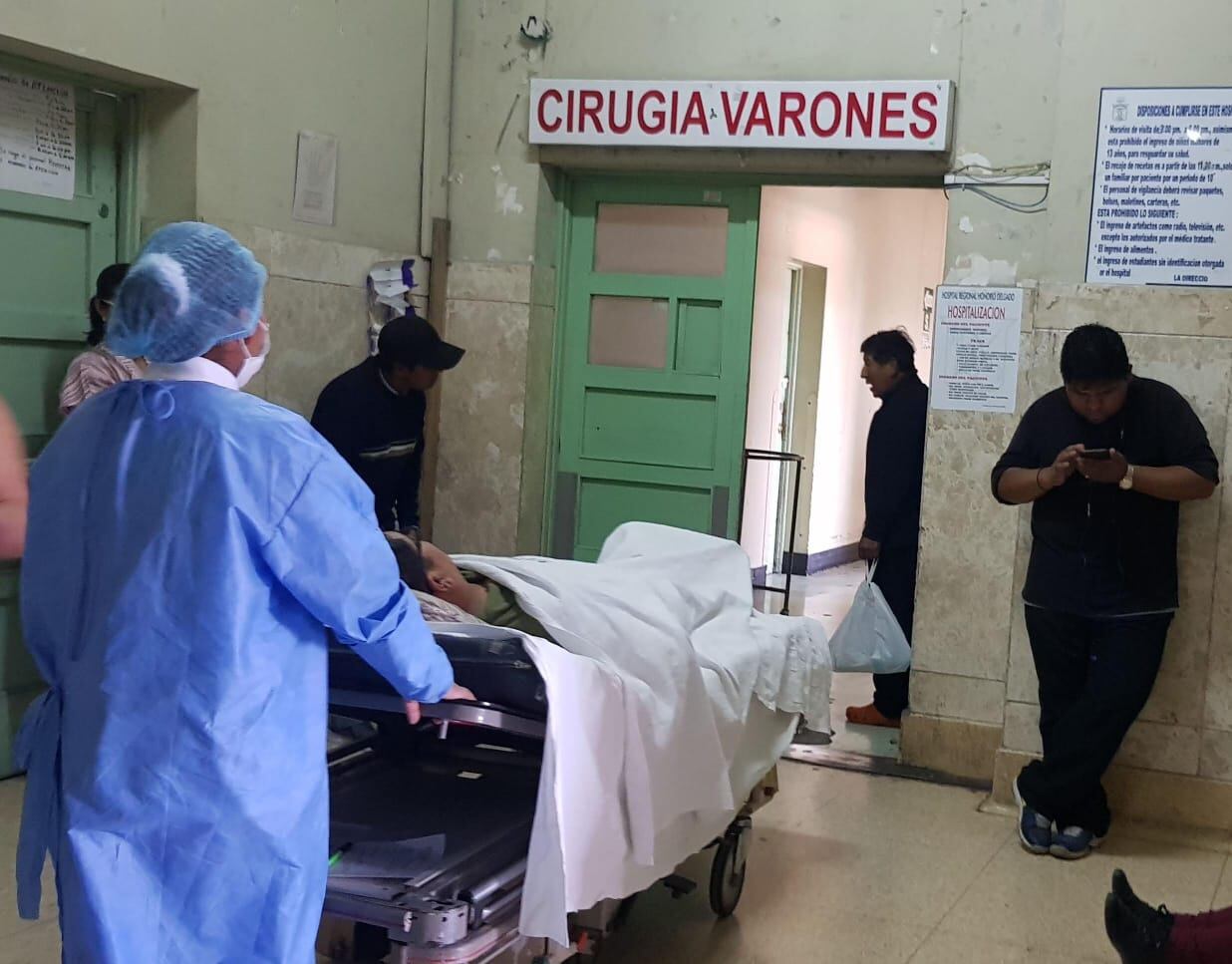 Taxista se debate entre la vida y la muerte (Foto: GEC)