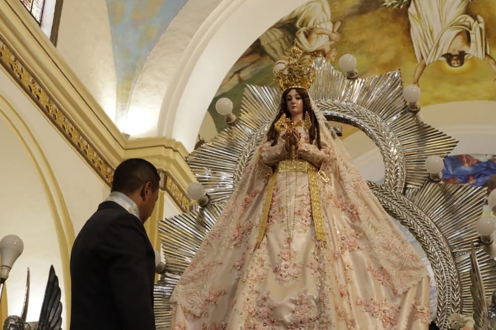 La "Mamita" se encuentra en la Catedral de Trujillo. (Foto: Vanessa Hordyj)