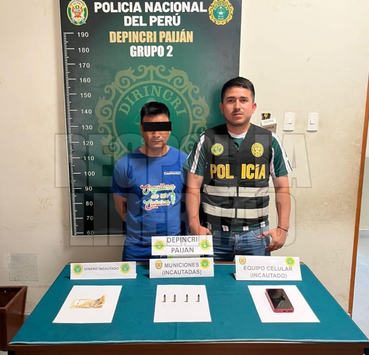 Tras varios de seguimiento y vigilancia, la Policía del Departamento de Investigación Criminal (Depincri)– Paiján, lograron detener a alias “Chiki” o “Coche”, presunto integrante de la organización criminal “Los Malditos del Valle – Nueva Generación”, presuntamente dedicada a la comisión de delitos de extorsión y robos en la provincia de Ascope.
