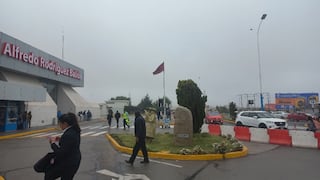 Cancelan vuelos en aeropuerto Alfredo Rodríguez Ballón de Arequipa por neblina