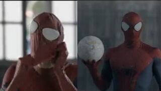 Spider-Man 2: Andrés Iniesta y Víctor Valdés se disfrazan del Hombre Araña para comercial (VIDEO)