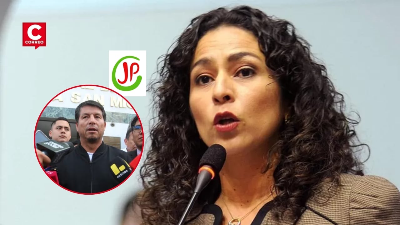 Cecilia Chacón sobre caso Julián Pérez Mallqui “JP tiene la última palabra mientras no haya comisiones”. Composición: Diario Correo.